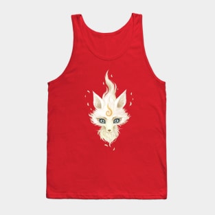 White fox Tank Top